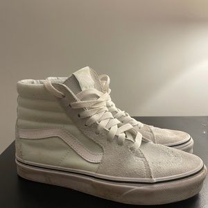 Vans High Tops Size 7.5 Light Green